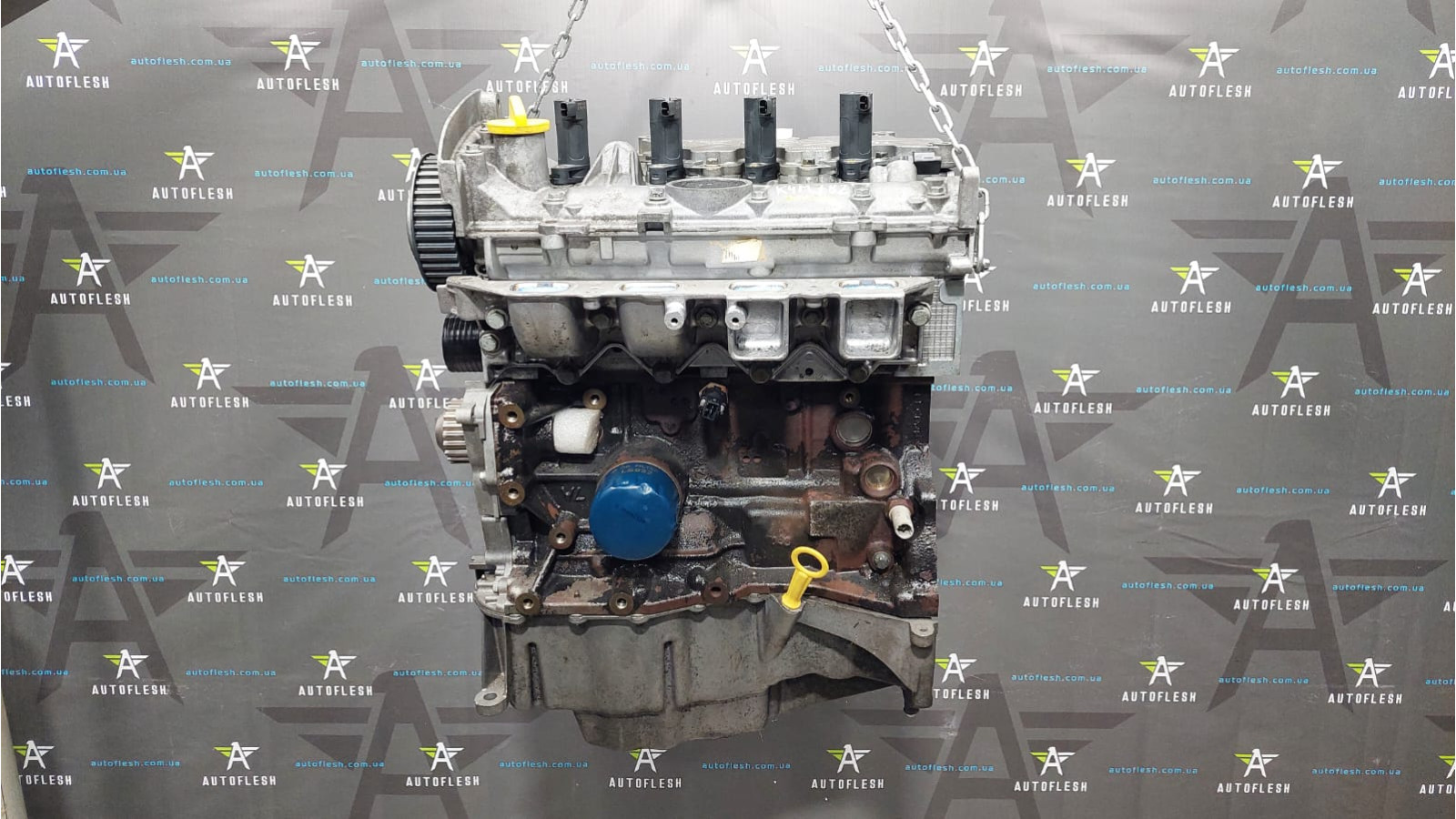 Двигатель 1.6 16V, K4M782, 7701477172, 7711368695 Dacia Renault бу